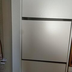 イケアの靴箱3段の画像