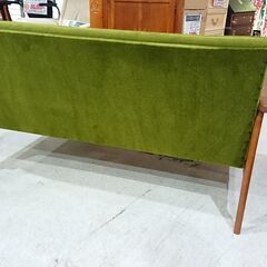 カリモク60｜Kチェア｜2シーター｜モケットグリーン｜W36173QW