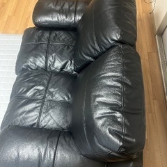 無料お譲り⭐︎取りに来ていただける方のみ⭐︎ニトリ2人掛けソファの画像