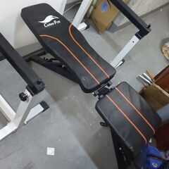 セーフティーバー＆ベンチ台＆ダンベル　セット