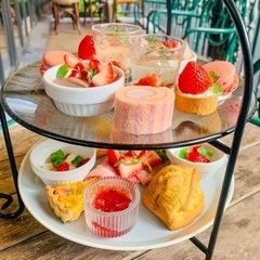 大人女子会❣️都民の日❗️上野で人気のアフタヌーンティー🍰この日...