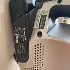 シャープ　サイクロン掃除機の画像