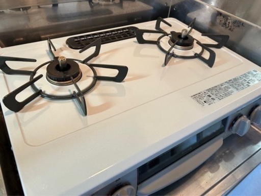 ほぼ新品未使用　リンナイ2022年製　ガスコンロ　都市ガス
