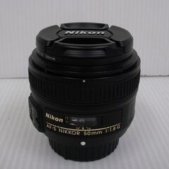ニコン FXフォーマット用標準単焦点レンズ AF-S NIKKOR 50mm f/1.8G