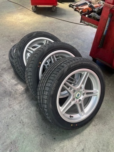 レーシングダイナミクス 17インチ 5H-120 8j+35 タイヤ新品 BMWなどに！