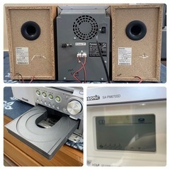 【お買い得‼️】パナソニック SDステレオシステム システムコンポ 5CDチェンジャー CD・MD・SD・カセットの画像