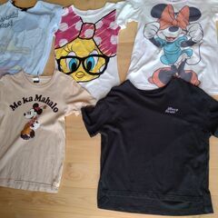 キャラクターティシャツ5枚セット　