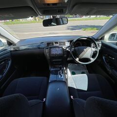 全国自社ローン！！全国納車始めました！！クラウンアスリート！i-Four！特別価格コミコミ62万円！　4WD　後期　フロントリップ　ダウンサス　Bカメラ　運転席電動シート　クルコン　ドライブモード　ナビ　純正AW　車検R6.11月まで　本州仕入れ！の画像