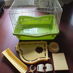 ハムスター飼育ケージと遊び場セット