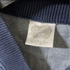 スカラー scolar デニムジャンパーの画像