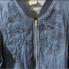 スカラー scolar デニムジャンパーの画像