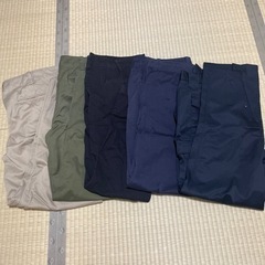 紳士　チノパンツ4枚&スラックスズボン1枚　単品可