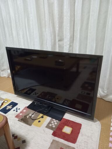 SONY　テレビ　KDL-46F5　内部分解清掃済　説明書　BCASカード　電源コード　リモコン