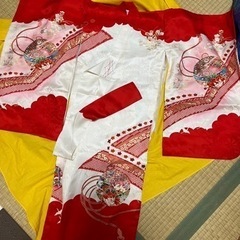 値下げしました！！　産着兼七五三 女の子用