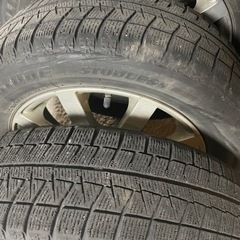 冬タイヤホイール付き　155/65/r13の画像