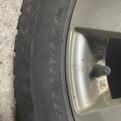 冬タイヤホイール付き　155/65/r13の画像