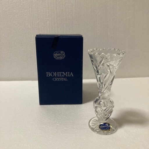 ボヘミアクリスタル　未使用品