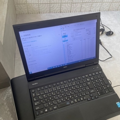 【ノートPC②】Corei5 4210M RAM8.00GB SSD250GB 状態良好◎