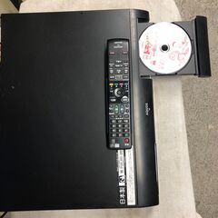 HDD内蔵ブルーレイディスクレコーダー　HDMI接続可　シャープ　AQUOSブルーレイ　BD-HD22　リモコン（GA769PA）付属の画像
