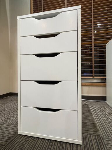 （取引中）IKEA　ALEX アレクス 引き出しユニット, ホワイト, 36x70 cm
