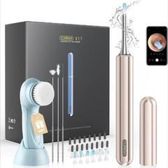 ✨豪華✨耳かき＋電動洗顔ブラシ カメラ付き耳かき 充電式 無線WiFi