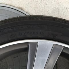 【値下げ】【中古】ボルボ　Volvo　V60純正  Rデザイン 8J+55 タイヤ4本　セット　 235/40R18　検：S60 S80  V70の画像