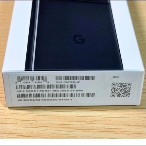 Google Pixel6a Charcoal 128GB 新品