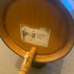 空のワイン樽　コック付き🍷　インテリアやキャンプに