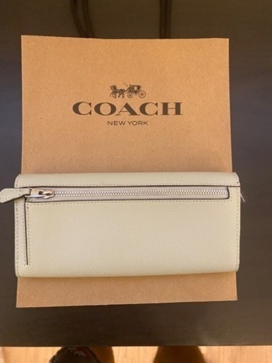 未使用　coach長財布