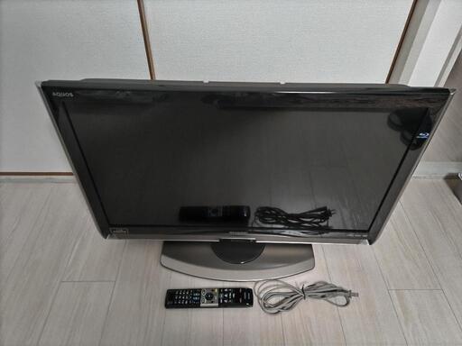 シャープアクオスLC-32DX2美品（BDレコーダーのみ難）