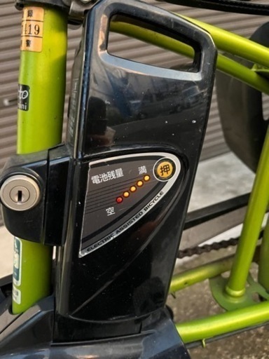 【お譲り先決定】子ども乗せ電動自転車　ギュット・ミニDX Panasonic 
