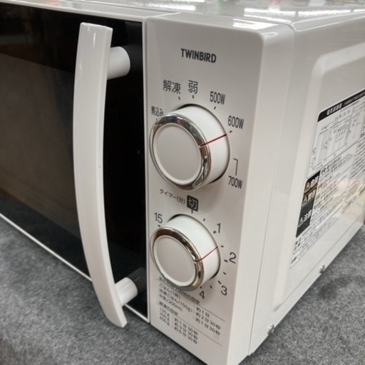 S782 ツインバード工業 単機能レンジ 60Hz 西日本用 DR-D429 ⭐動作確認済 ⭐クリーニング済
