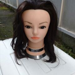 （お話中）マネキン　頭だけ　カット練習用