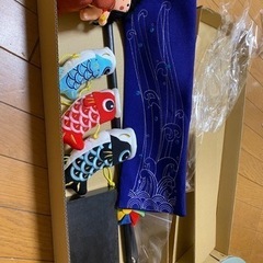 値下げ中！鯉のぼりと金太郎