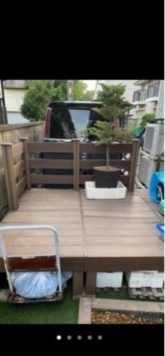 ジョイフル本田　リアルユニットウッドデッキ