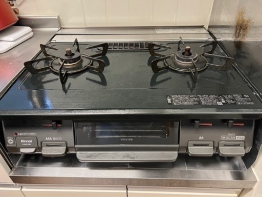 【プロパン用】2口ガステーブル