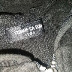 👦👧パーカー●120(COMME CA ISM)【未使用品】🌼🌼🌼パーカー②枚購入で→💴2500の画像