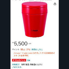 美品★タイガー★スープジャー★お弁当★300mlの画像