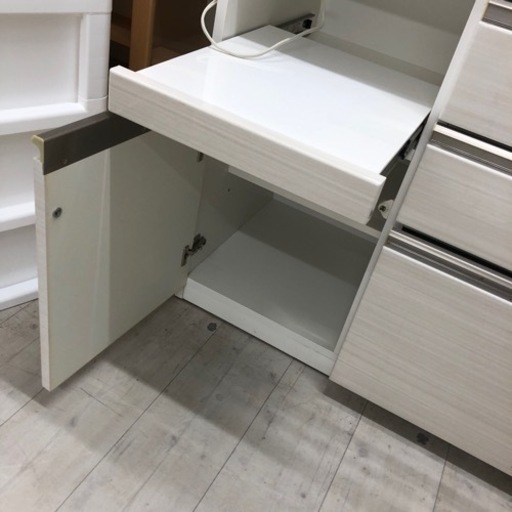 ニトリ　レンジボード　2枚扉　【トレファク堺福田店】