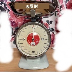 DULTON レトロキッチンスケール ブルーの画像