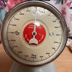 DULTON レトロキッチンスケール ブルーの画像