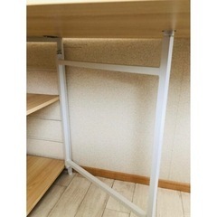 テーブル　収納ラックの画像