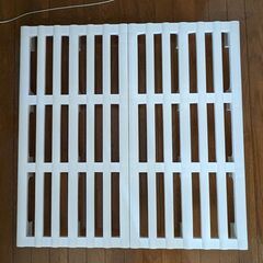USED　500円　ニトリ　高脚プラすのこ　2枚セット　プラスチックすのこ　すのこ　簀子　スノコ　簀の子の画像