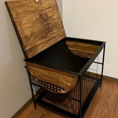 ローテーブル（BBQコンロ風）の画像