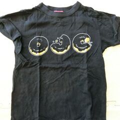 【値下げしました】子ども服　オジコ　ブラックTシャツ　２点セット　６A　100～110㎝の画像