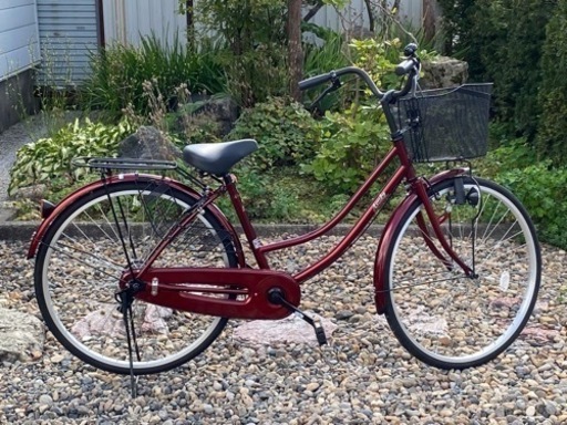 【美品】自転車　シティサイクル　26インチ　切り替えナシ