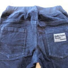 【再度値下げしました】子ども服　BeBe　トレーナー＆パンツ　上下セット　130㎝の画像