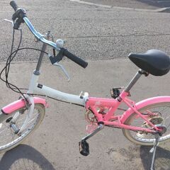 20インチ ? 中古 折りたたみ自転車 6480円 ?6段切替 新規防犯登録料コミ 841