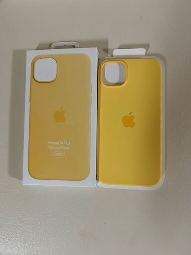 Apple 純正MagSafe対応iPhone 14 Plusシリコーンケース2個セット