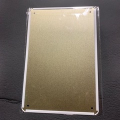 新品　レトロ　ブリキ看板の画像
